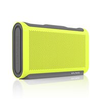 BRAVEN Balance Portable Wireless Bluetooth Speaker [18 Hour Playtime][Waterproof] Built-in 4000 mAh Power Bank - Retail Packaging - Electric Lime
