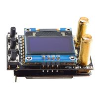 AKK Diversity RX 5.8G 48CH FPV Receiver Module Built-in Low Power Buzzer SMA Female Diversity Receiver with Two RX Modules Compatible with FatShark Goggles