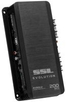 Sound Storm EV200.2 Evolution 200 Watt, 2 Channel, 2 to 8 Ohm Stable Class A/B, Full Range, Car Amplifier