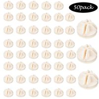 Rainforce Flat Wire Cube Plastic Connectors snap mesh Organizer Grid New! Flat (50, White)