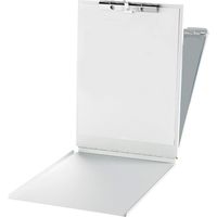 Form Holder - Aluminum Forms Holder - Interior Writing Plate with Sturdy Steel Clip - Top Opening