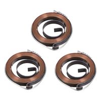 uxcell Drill Press Return Spring, Quill Spring Feed Return Coil Spring Assembly, 3.2Ft Long, 40 x 6 x 0.7mm 3PCS
