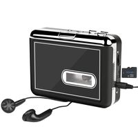 Cassette Player- Portable Cassette Tape to MP3 Converter for Walkman Cassette Audio Music- Convert Cassette Tape into MP3 and Directly Save into TF Card,Cassette Recorder with Earphone, No PC Required