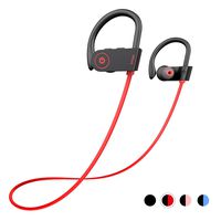 Otium Bluetooth Headphones, Best Wireless Earbuds IPX7 Waterproof Sports Earphones w/Mic HD Stereo Sweatproof in-Ear Earbuds Gym Running Workout 8 Hour Battery Noise Cancelling  Headsets