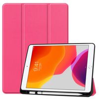 UMei Compatible with New iPad 7th Generation 10.2 inch Case 2019 Slim Shell Standing Cover with Pen Holder