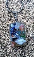 Hawaiian Healing Orgonite-Orgone Energy for Weightloss with Hematite, Sodalite, Sunstone and Apatite (Keychain)