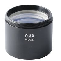 KOPPACE KP-0.3X Stereo Microscope Assisted Objective Lens 48mm Working Distance to287mm 0.3X Microscope Lens.