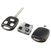 Key Fob Keyless Entry Remote Shell Case & Pad fits Lexus ES300 ES330 GS300 GS400 GS430 IS300 LS400 LS430 SC430