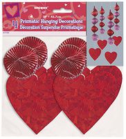 Unique 17100 party decoration, 18", Red