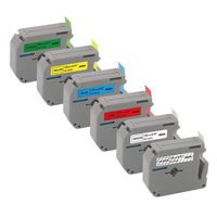 6-Pack Compatible Brother P-Touch M-231 M Tape M-K 131 MK 231 431 531 631 731 Label Tape for Brother PT-65 PT-90 PT-M95 PT-70BM PT-45 Label Maker Tape 12mm 0.5 Inch x 26.2 ft