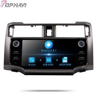 Center Multimedia for Toyota 4Runner 4 runner2013 2014 2015 Android 8.1 Car Stereo Radio GPS Navigation Head Unit WiFi 3G RDS Mirror Link Bluetooth FM AM