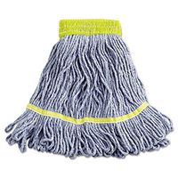 O'Dell Super Loop Wet Mop Heads, Cotton/Synthetic, Small Size, Blue, New