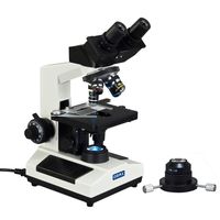 OMAX 40X-2000X Binocular Oil Darkfield Compound Microscope with Replaceable LED Light