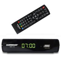 Koramzi CB-110 Digital TV Converter Full HD,USB, Time Shift Function, Dolby, USB Recording with Remote Control (Black)