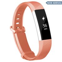 POY Compatible Bands Replacement for Fitbit Alta/Fitbit Alta HR, Adjustable Sport Wristbands for Women Men (Large)