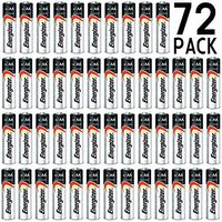 Energizer Max AA Alkaline Batteries 72 Pack (Six Dozen), Multi-Purpose and Emergency Double A Battery, Long Lasting, Leak Proof, High Performance