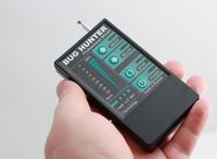 Highly Sensitivity RF Detector Bug Hunter-1 Professional Hidden Wireless Camera Bug Finder GSM Scanner
