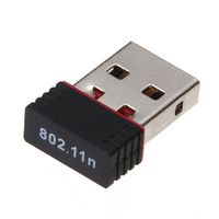 150Mbps Wireless Mini USB Adapter WiFi 802.11n 150M Network Lan Card Dongle for Windows 7, Window XP, MAC OS, Linux