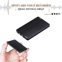 Mini Voice Activated Recorder - 8G Ultra-Thin Digital Audio Recorder Listening Device - 288 Hours Recording Capacity - More Than 80 Hours Battery Life