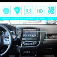8X-SPEED for Mitsubishi Outlander EX ASX 7-Inch 152x85mm Car Navigation Screen Protector HD Clarity 9H Tempered Glass Anti-Scratch, in-Dash Media Touch Screen GPS Display Protective Film