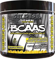 Natural BCAA Vegan Friendly DIESELADE (Pineapple) - 20 Servings - 6.35 OZ