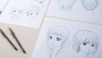 Manga Drawing: How to Draw Faces