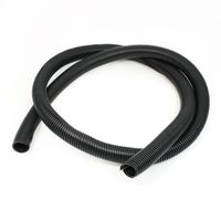 uxcell 1 3/8 inches Outer Dia Wave Type Flame Split Loom Tubing 2M Length