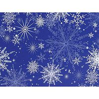Snowy Night 24"x417' Roll Gift Wrap