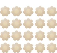 Nipple Breast Covers, Disposable Breast Pasties Adhesive Bra Nippleless Cover (Beige 20 Pairs New Version) ...