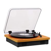 Record Player Turntable 3-Speed Record Player with Speaker Vintage Style Vinyl Record Player MP3 Recording