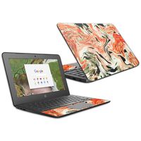 MightySkins Skin Compatible With HP Chromebook 11 G6 11.6" (2018) - Marble Madness | Protective, Durable, and Unique Vinyl Decal wrap cover | Easy To Apply, Remove | Made in the USA