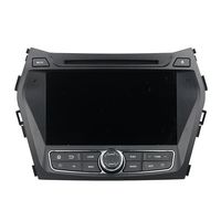 KUNFINE Android 9.0 Otca Core 4GB RAM Car DVD GPS Navigation Multimedia Player Car Stereo for Hyundai IX45 / Santa Fe 2013-2014 Steering Wheel Control 3G WiFi Bluetooth Free Map Update 8 Inch