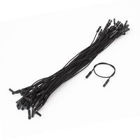 uxcell 2.54mm Pitch Male to Female Breadboard Jumper Wire Cable 50pcs Black