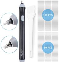 Battery Powered Eraser, AFMAT Electric Eraser for Artists, 180 Refills, Drafting Brush, Battery Operated Eraser for Sketching Drawing Pencils/Pentel Drafting Pencil/Derwent Graphite Pencils/Arts/Craft