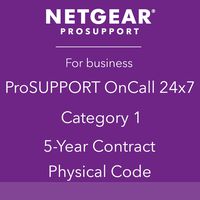 NETGEAR ProSUPPORT, 5-Year 24x7 On Call Support, Category 1 (PMB0351P)