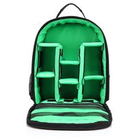 GBSELL Fashion HUWANG Camera Backpack Bag Waterproof Case For Canon For Nikon For Sony (Green)