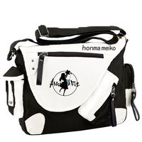 Siawasey Anime Anohana Cosplay Handbag Backpack Messenger Bag Shoulder Bag