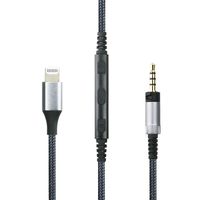 NewFantasia Replacement Cable Compatible with Sennheiser Momentum, Momentum 2.0, HD1 Headphones, Cord Remote Volume Mic Compatible with iPhone Xs/XS Max/XR/X / 8/8 Plus / 7/7plus