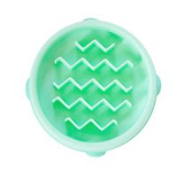 Outward Hound Fun Feeder Slo-Bowl Healthy Slow Feeding Dog Bowl, X-Small, Mint