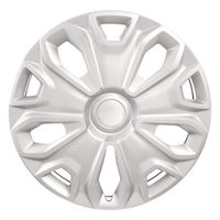 CCI New Wheel Covers Hubcaps Replacements Fits 2014-2019 Ford Transit 150,250 and 350; 16 Inch; 5 Y Spoke; Silver Color; Plastic; Set Of 4; Standard Leg