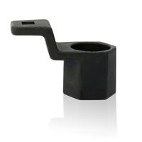 8MILELAKE 50mm Hex Crankshaft Crank Damper Pulley Holding Wrench Socket Tool Compatible for Honda Acura Cars