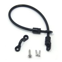 SAMSFX Fishing Non-Stretch Rod Tamer Straps Pole Holder Deck Mount Connector for Kayak Boat & Marine Fishing