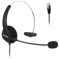 Monaural Ear Landline Headset with Microphone for Cisco IP Phone 7841, 7942G, 8841,7940, 7941G, 7945G, 7960, 7961, 7961G, 7962G, 7965G, 7970, 7971, 7971G, 7975, 7975G