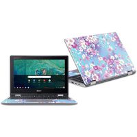 MightySkins Skin Compatible with Acer Chromebook Spin 11" CP311 - in Bloom | Protective, Durable, and Unique Vinyl Decal wrap Cover | Easy to Apply, Remove, and Change Styles | Made in The USA