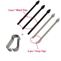 Ubrokeifixit Compatible Touch Stylus S Pen Replacement Tips/Nibs for Samsung Galaxy Note10+ N975F N975U N975W N975U1 N975F/DS N9750/DS N975N,Note10+ 5G N976U N976F N976N (Note10+ Nibs-Black)