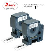 Label Orison-D1 Label Tape 53713 Black on White Labels Compatible with Dymo LabelManager 160 420P 500TS,1'' W x 23'(24mm),2 Cartridge