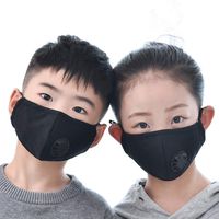 strylin 1Pcs Children Protective Dust Mask, Adjustable PM2.5 Air Filter Mask, Breathing Valve Mask, Washable Mouth Cover Mask, Dustproof Safety Mask with Breath Valve for Smoke Gas and Allergen