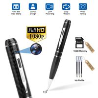 Hidden Camera Pen Recorder,FUVISION Spy Camera Pen Camcorder with Photo Taking,2 Hours Battery Life,Portable Digital Recorder with 16GB Memory and 3 Ink Refills Pocket DVR for Business and Conference