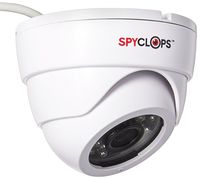 Spyclops MINIDOMEWP White Mini Dome 24 IR Nightvision LEDs Indoor CCTV Camera