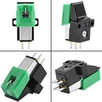 Record Player Stylus 3 Speed Turntable 13mm Pitch Record Cartridge Vinyl Stylus for AT95E